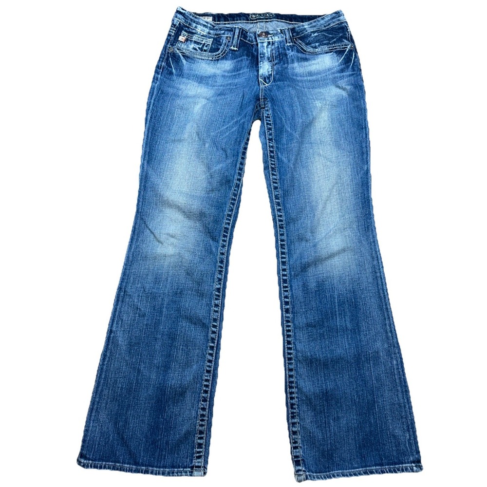 BKE Women's Blue Boot Cut Jeans
